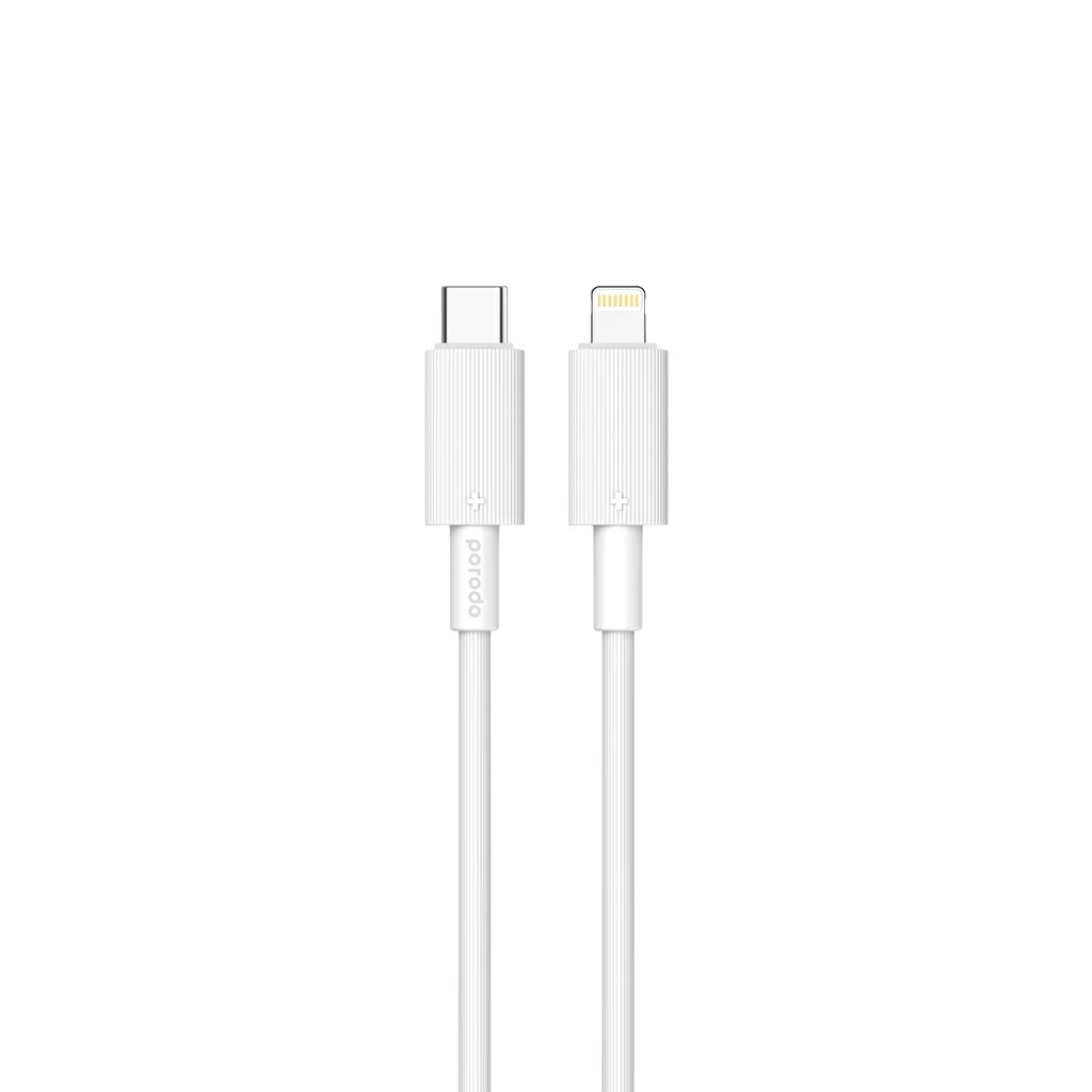 PORODO USB-C TO LIGHTNING DURABLE CHARGING CABLE