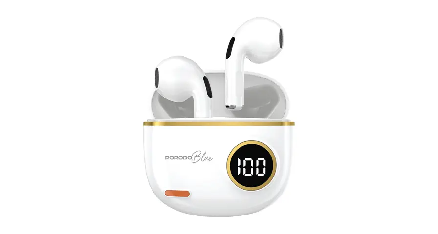 PORODO BLUE POP TUNE TWS DEEP BASS EARBUDS