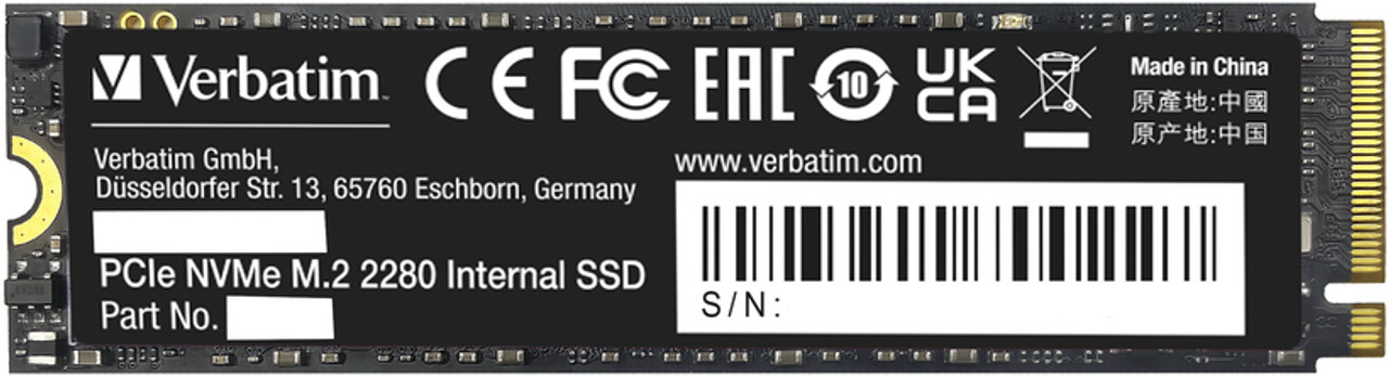 VERBATIM 2TB NVME