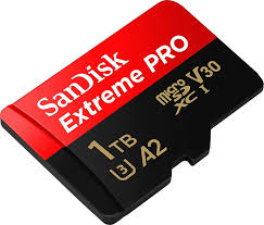 SANDISK EXTREME PRO MICROSDXC UHS-I MEMORY CARD 1 TB + ADAPTER