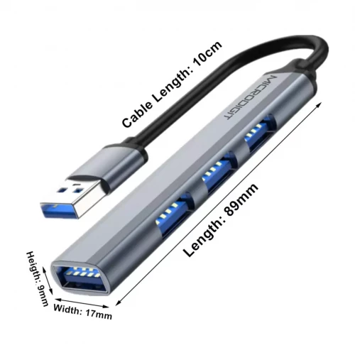 MICRODIGIT 4IN1 USB HUB MR357UH MR357UH