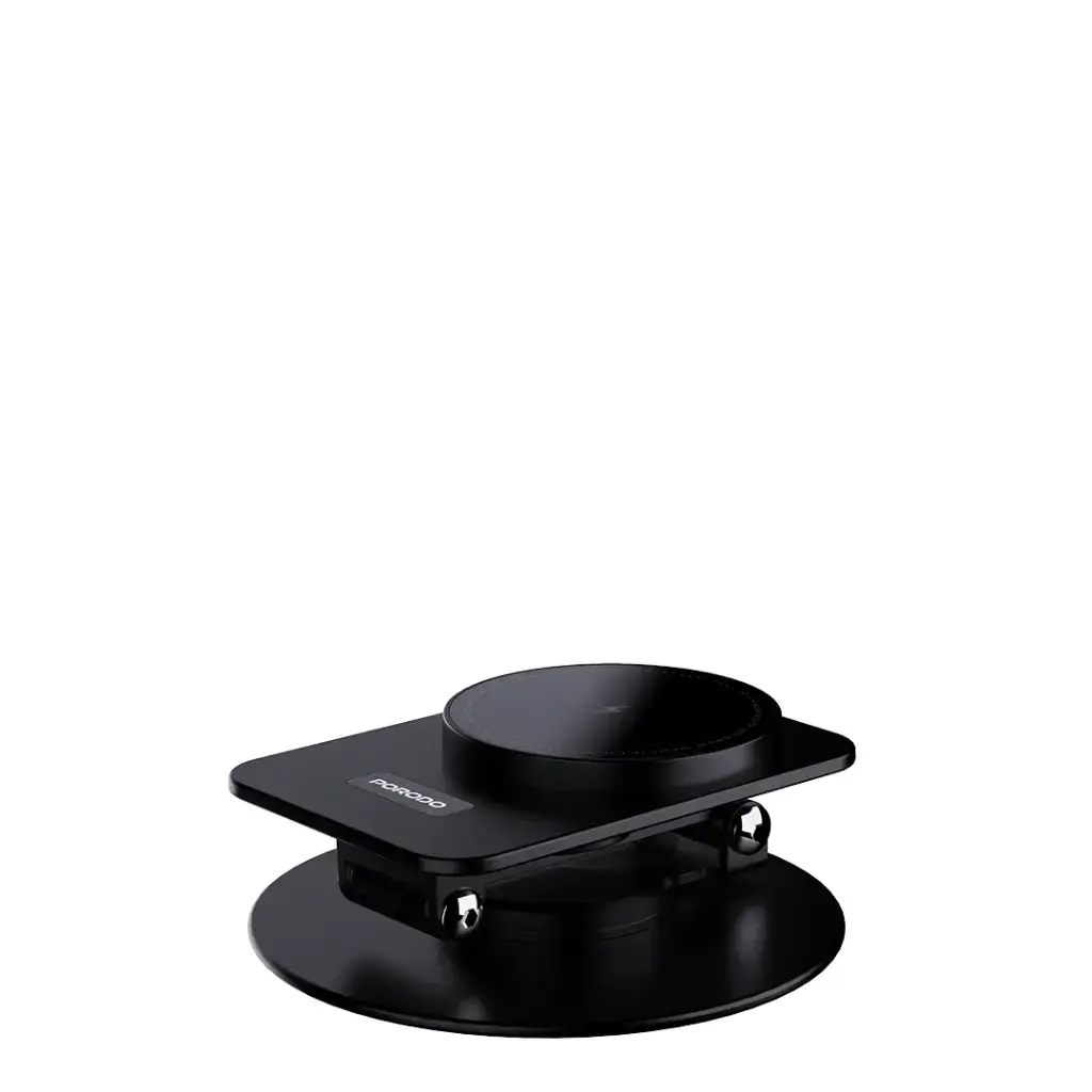 PORODO WIRELESS CHARGING ROTATING STAND