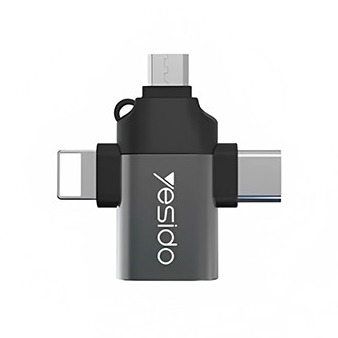 YESIDO 3 IN 1 OTG CONNECTOR
