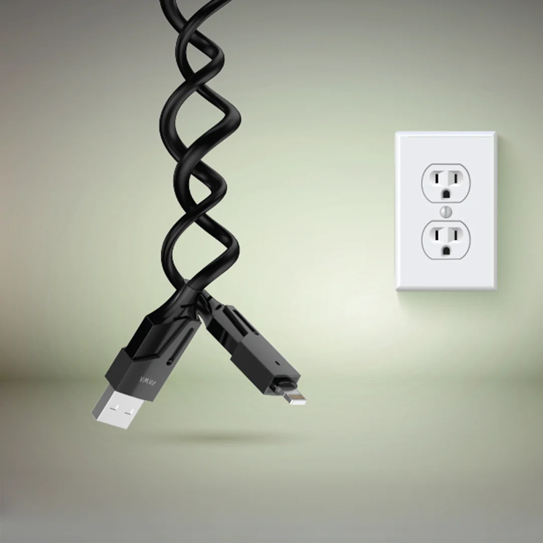 PAWA 4IN1 SPRING CHARGING CABLE 60W
