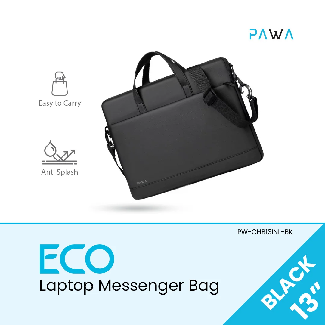 PAWA ECO LAPTOP BAG 13INCH