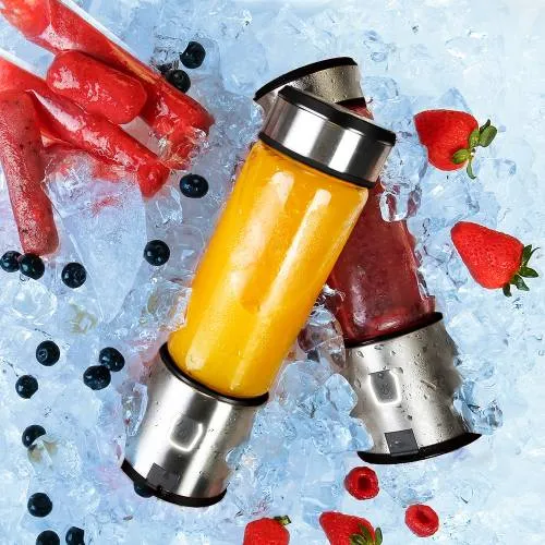 POWEROLOGY 6 BLADE PORTABLE JUICER 450ML 126W