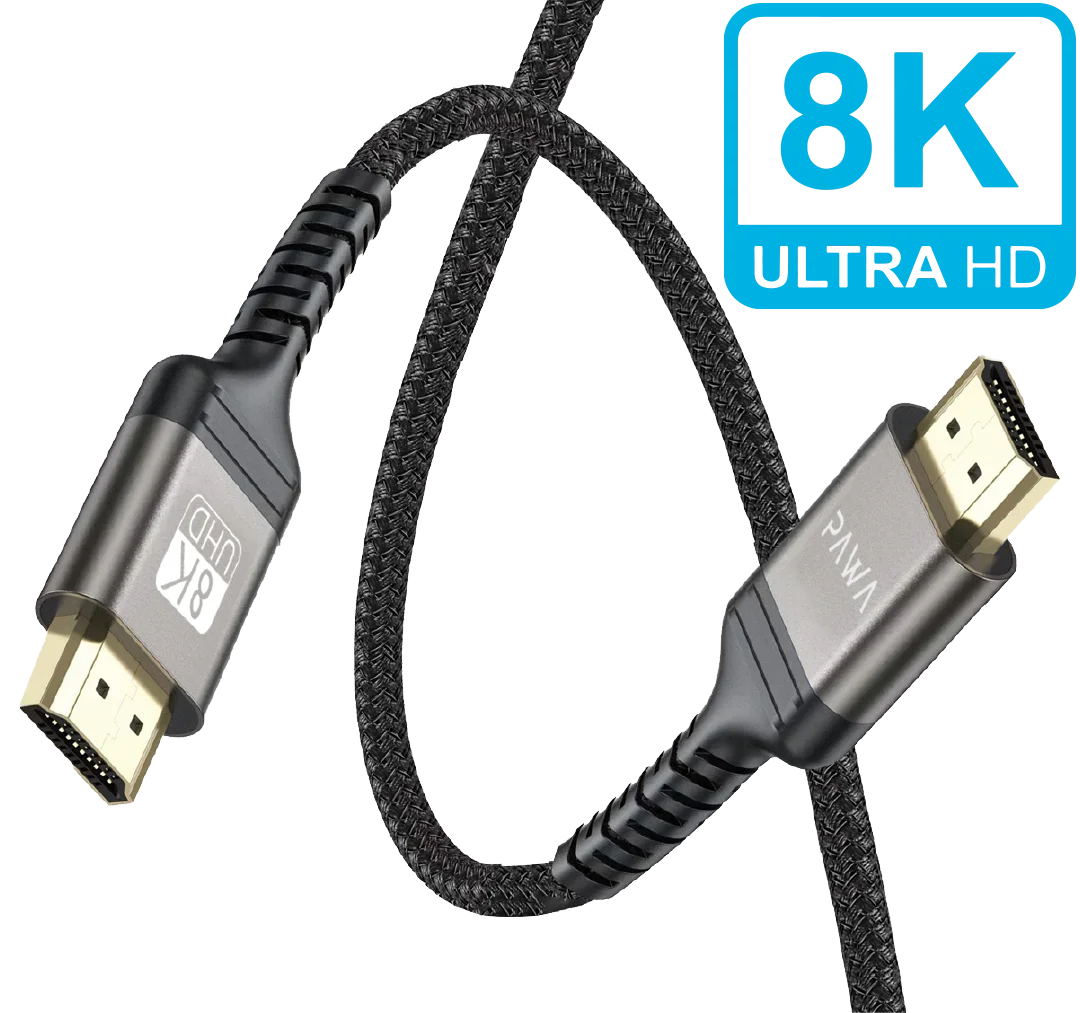 PAWA EL CARO SERIES BRAIDED HDMI TO HDMI 8K CABLE 3M