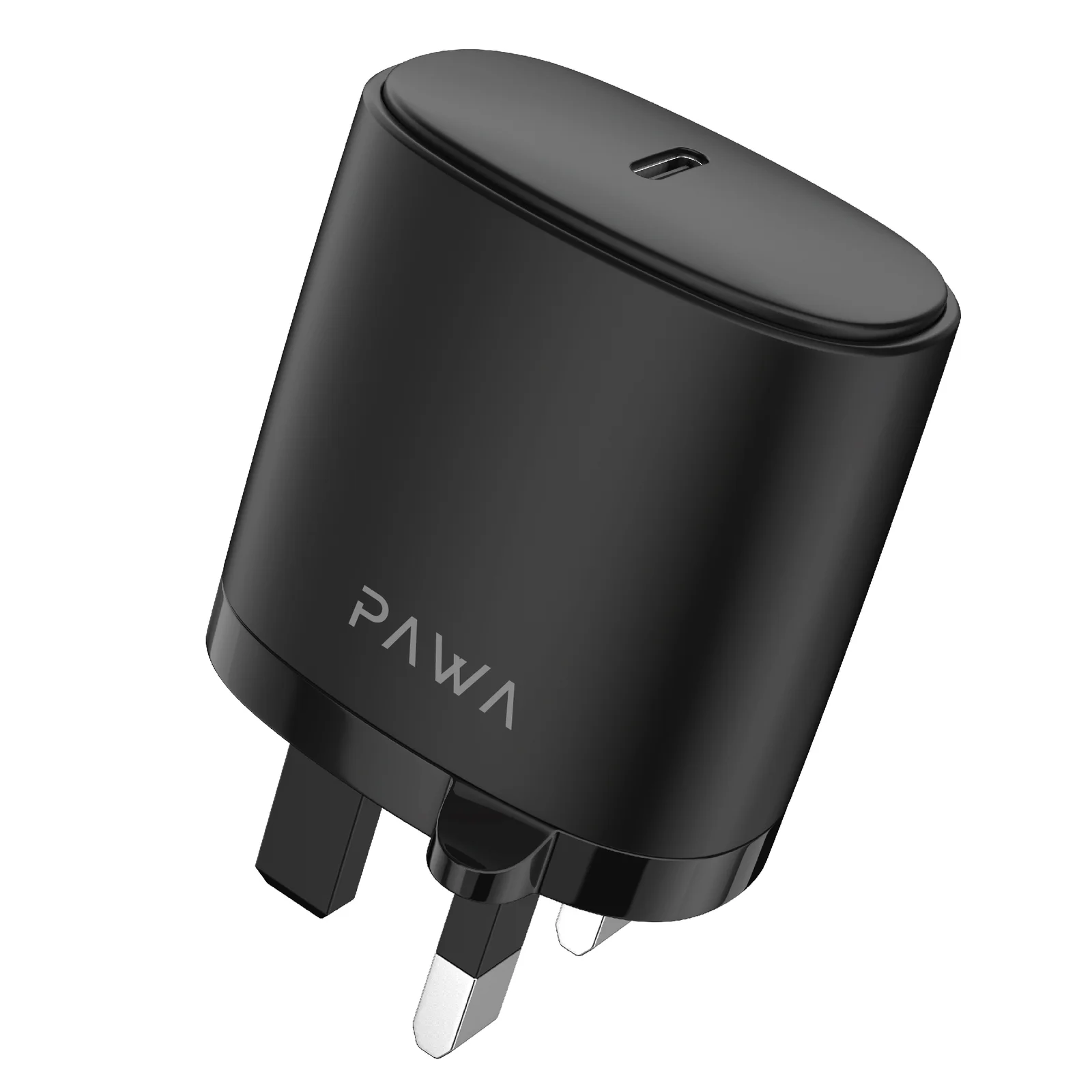 PAWA SOLID TRAVEL CHARGER TYPE C TO C PORT PD 20W
