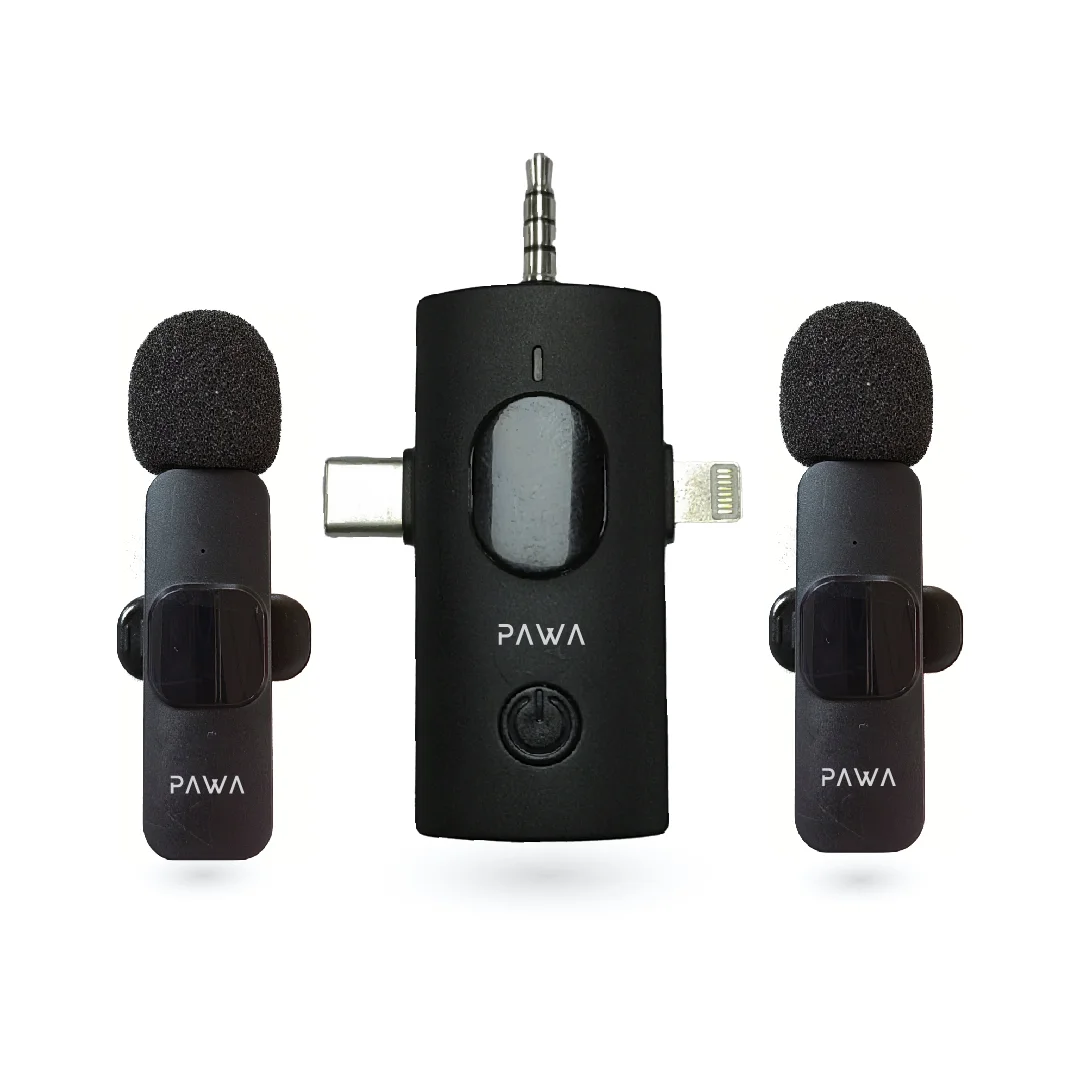 PAWA MIKE M2 DUAL WIRELESS MICROPHONE