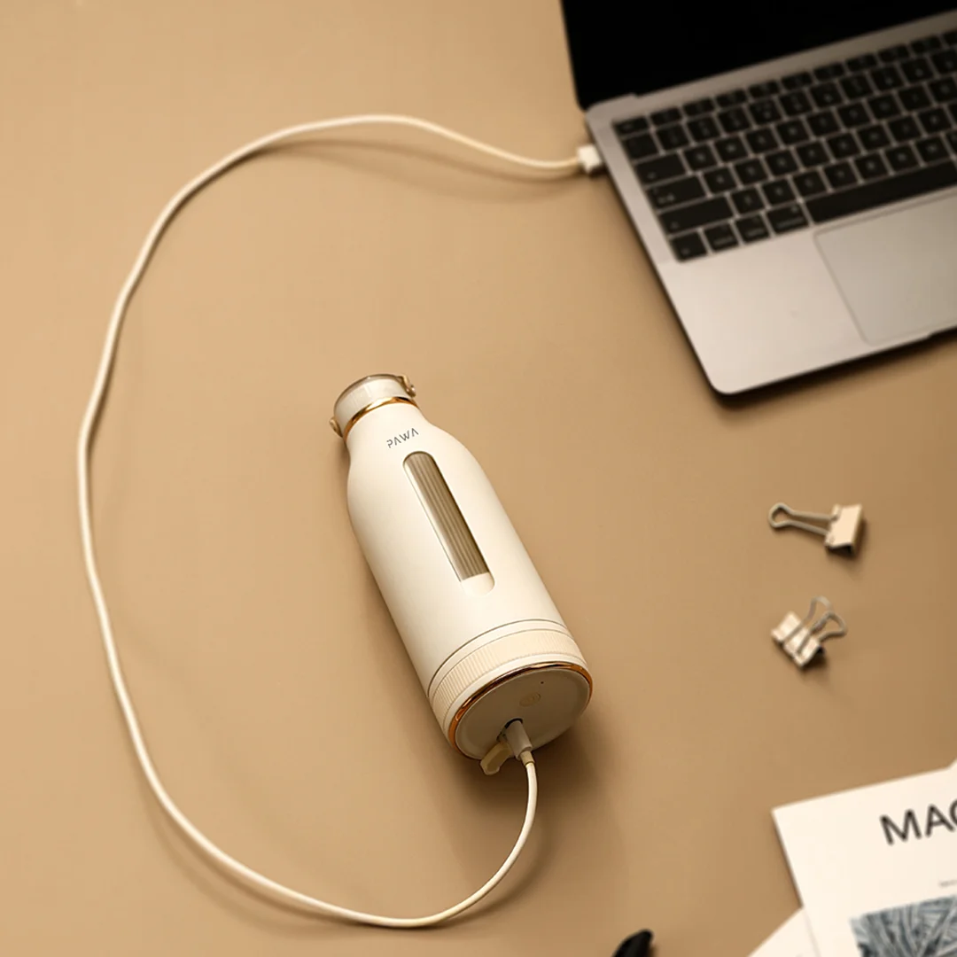 pawa fusion portable blender 400ml 80w white