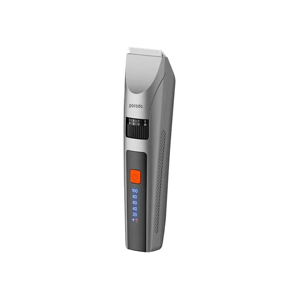 PORODO LIFESTYLE CORDLESS HAIR CLIPPER WITH ALL-IN-ONE GROOMING KIT
