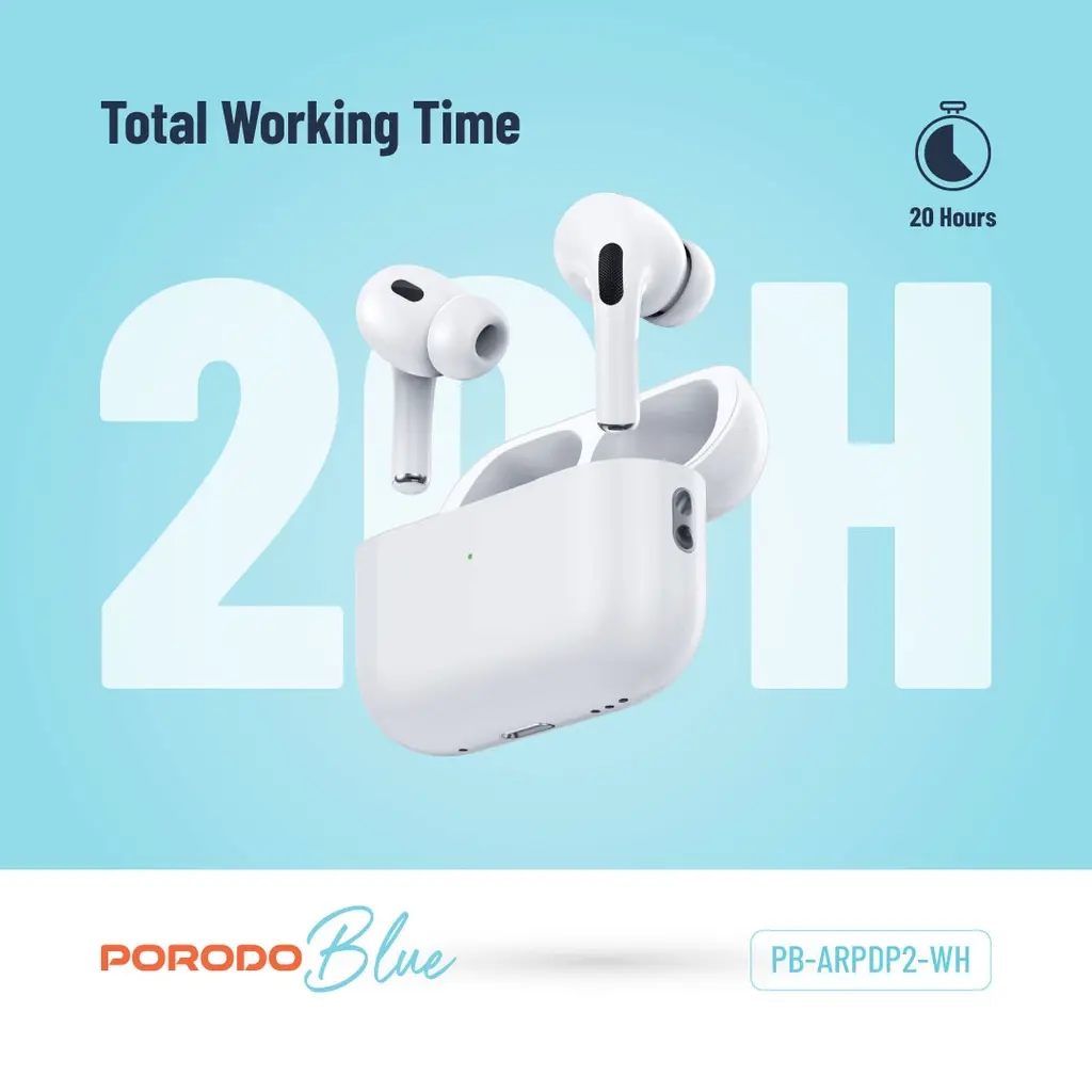 PORODO BLUE EARBUDS PRO2