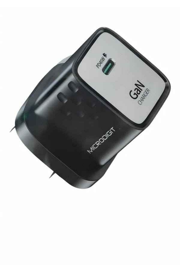 MICRODIGIT 45W PD GAN TRAVEL ADAPTER