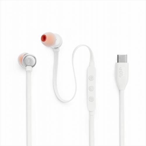 JBL TUNE 310C USB C EARPHONES WHITE