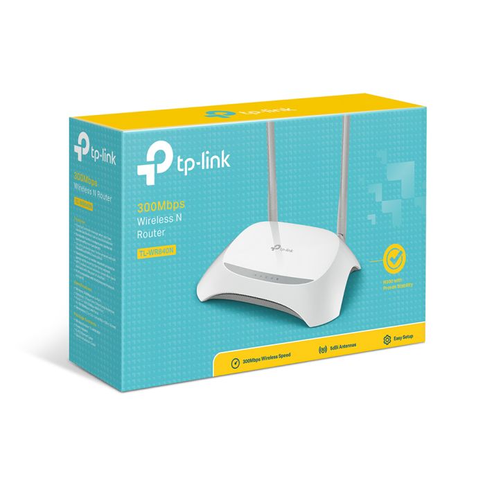 TP LINK WR840N 300MBPS ROUTER