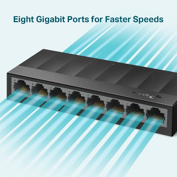 TP LINK 8-PORT GIGABYTE DESKTOP SWITCH