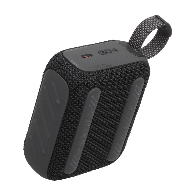 JBL GO 4 PORTABLE WIRELESS SPEAKER BLUETOOTH WATERPROOF IP67 BLACK