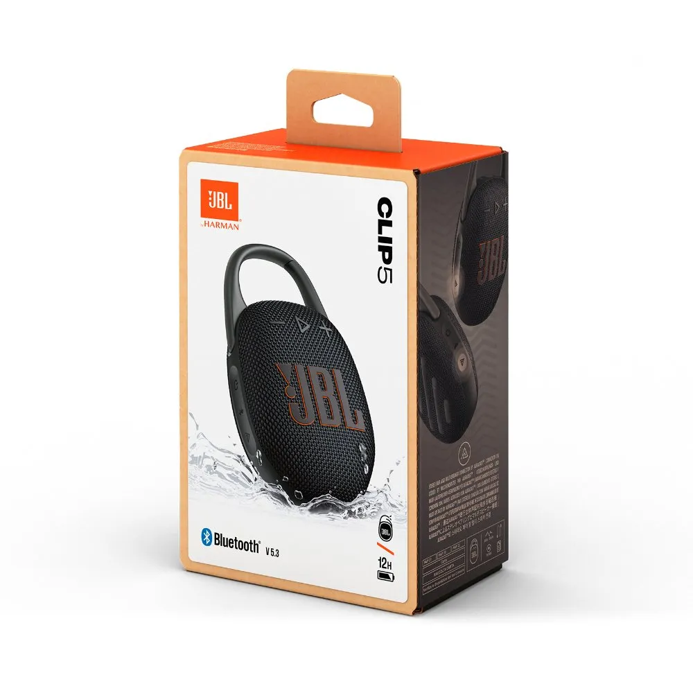 JBL CLIP 5 ULTRA-PORTABLE WATERPROOF SPEAKER