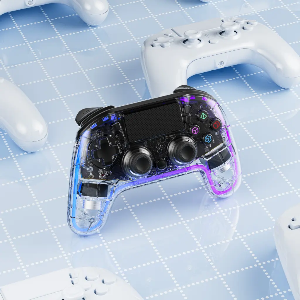 PORODO CRYSTEL SHELL PS4 CONTROLLER