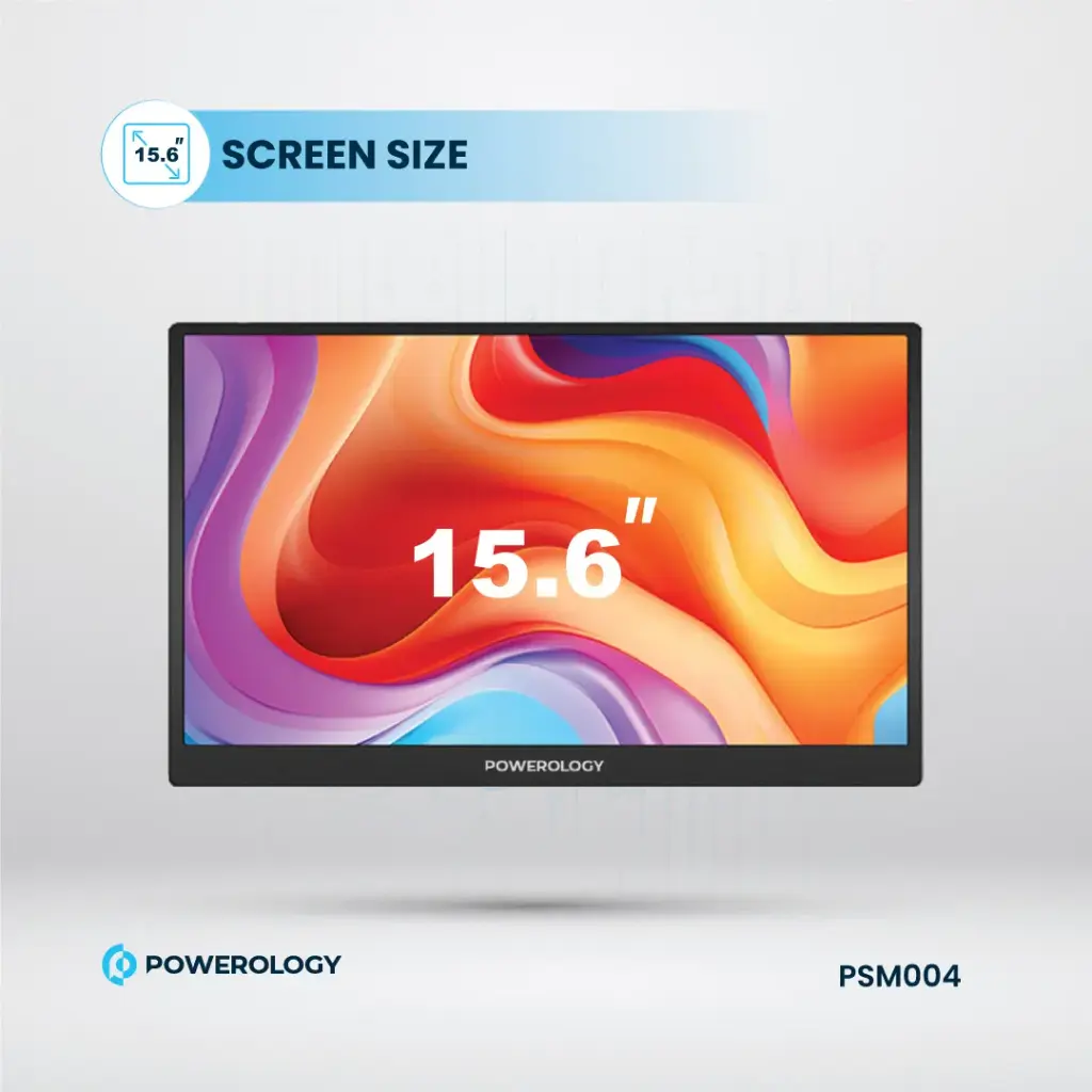 POWEROLOGY 144Hz ULTRA-SLIM PORTABLE MONITOR 15.6"