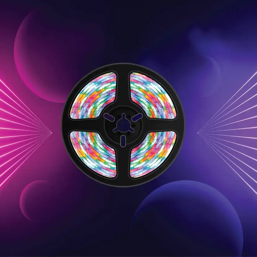 PORODO BLUE RGB LIGHT STRIP 5 MTR