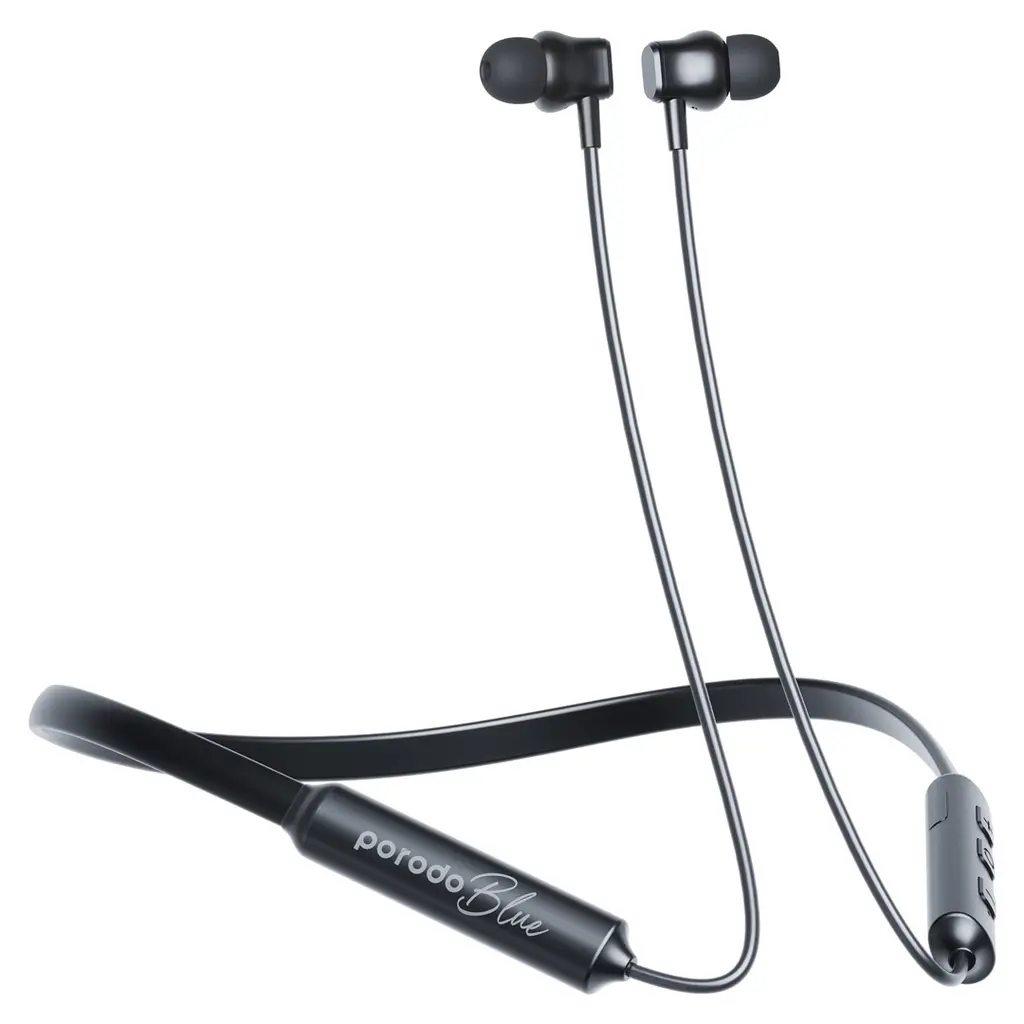 PORODO BLUE ENC NECKBAND IN-EAR EARPHONES