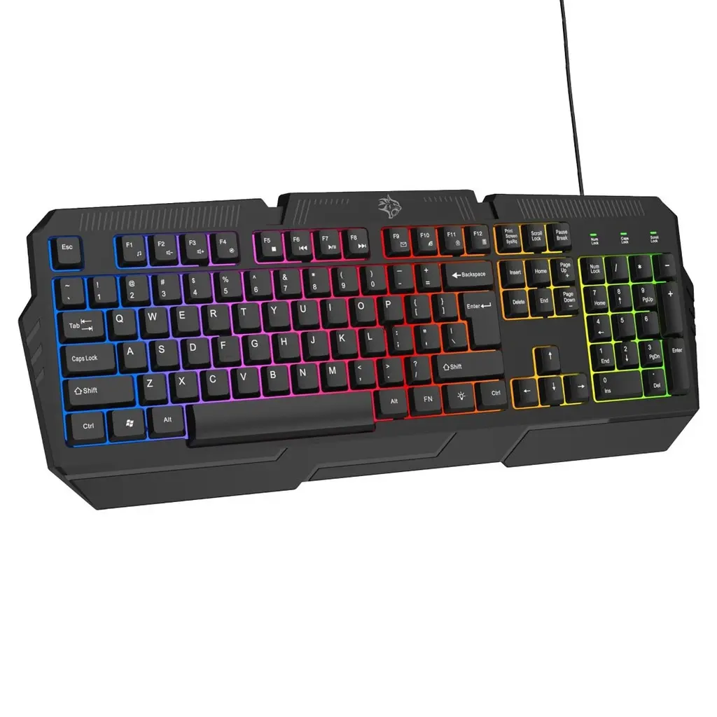 PORODO GAMING 4IN1 COMBO WITH KEYBOARD, HEAD PHONE, MOUSE AND MOUSE PAD